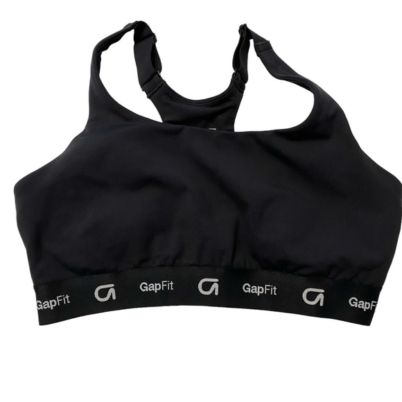 GapFit Racerback Sports Bra Size M NWOT - Picture 3 of 10